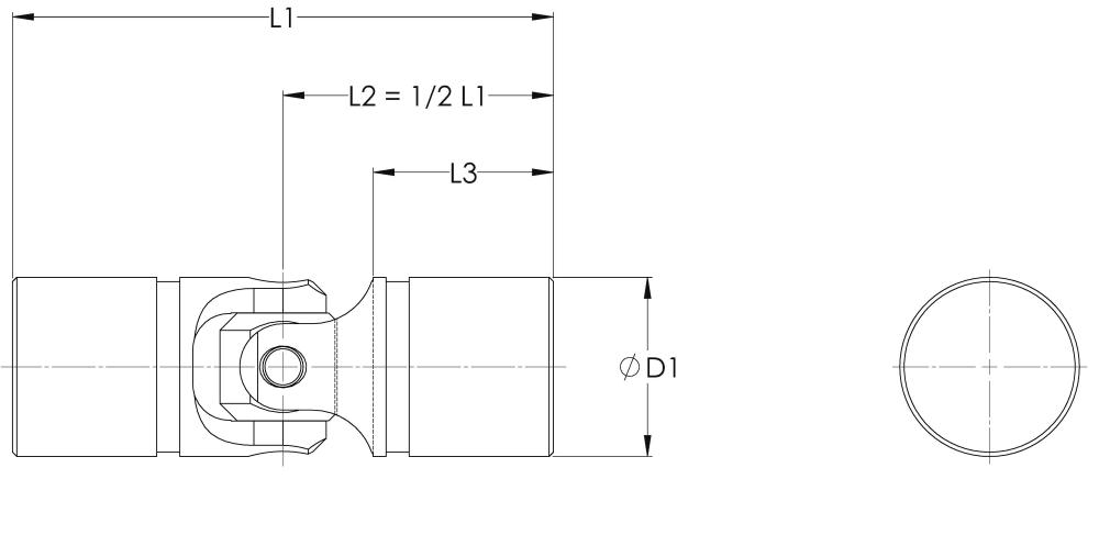 Heavy Duty - Single Universal Joint