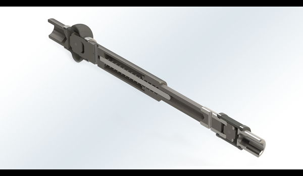 Shaft internally loaded