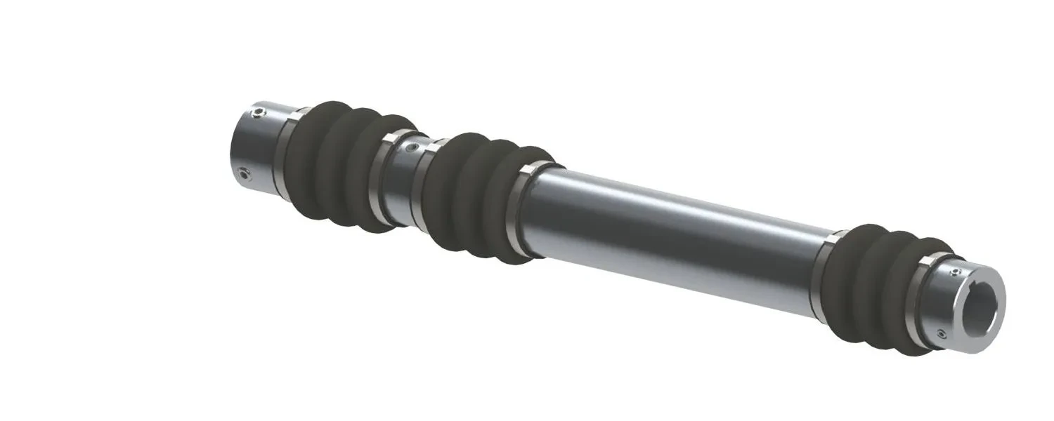Aluminum Telescopic Drive Shaft Booted