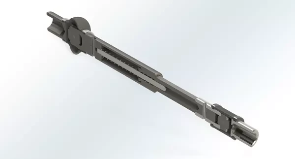 Shaft internally loaded